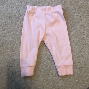 Pink baby legging